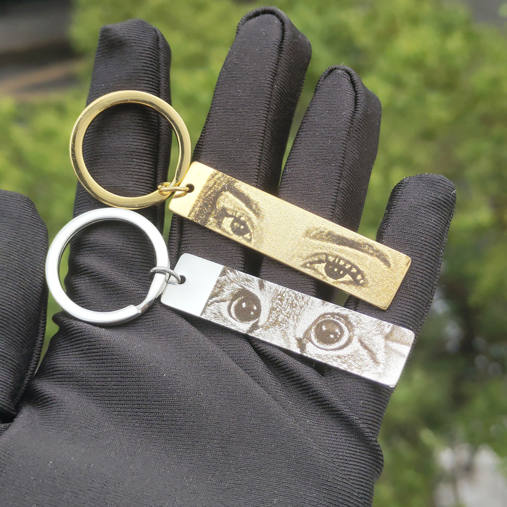 Women Accessories Images - Portachiavi con foto personalizzato Portachiavi con