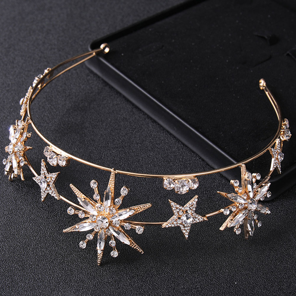 Women Accessories For Wedding - Corona a Forma di Stella con