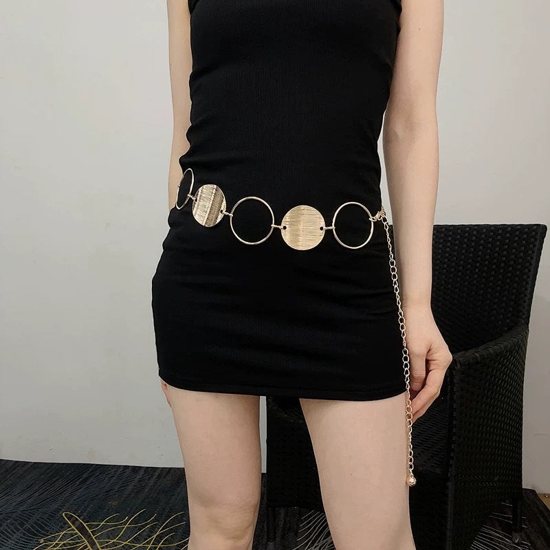 Women'S Jeans Accessories Chain - Cintura decorativa da donna con anello
