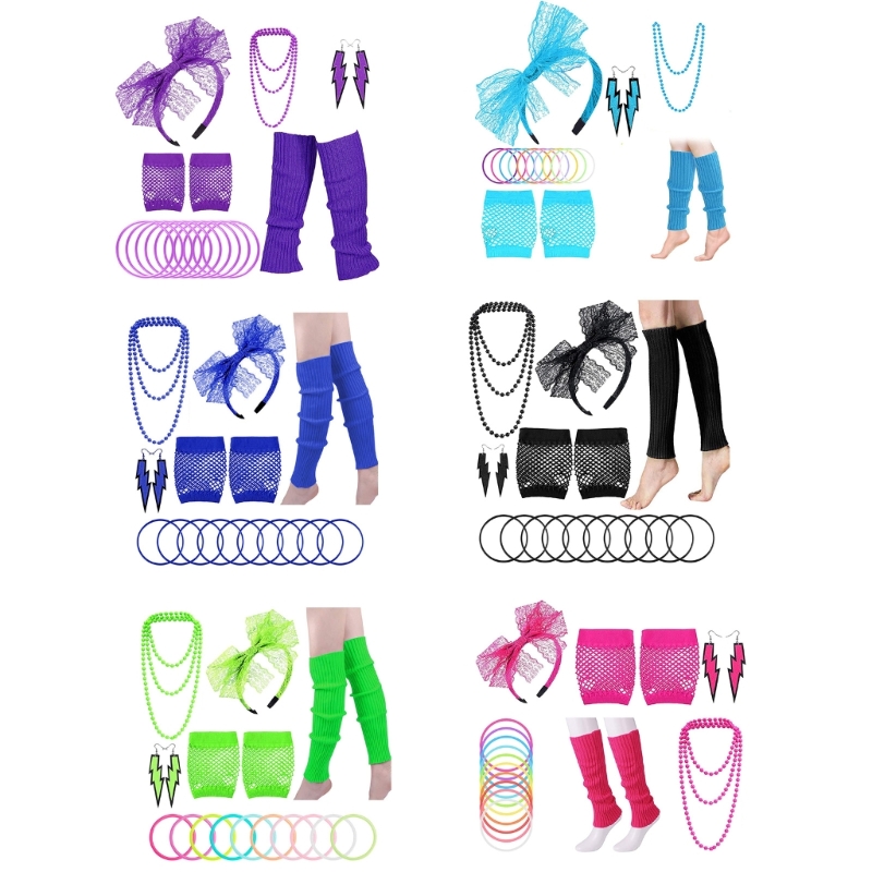 Women'S Accessories In The 80S - Accessori per costumi anni '80 per