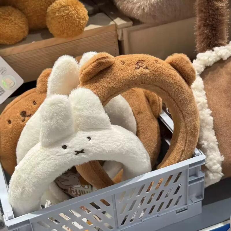 Women Accessories Images - Cerchietto per Capelli in Peluche Miffy