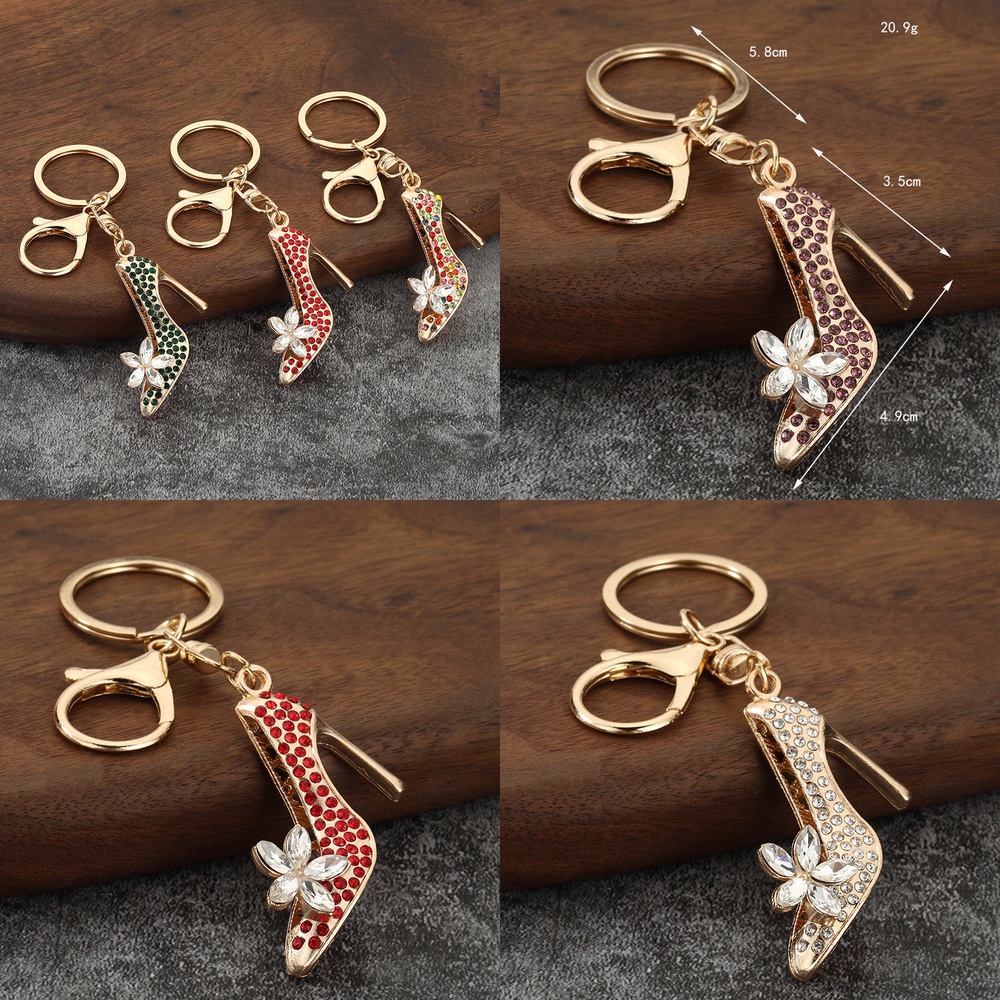 Women'S Accessories Amazon - Portachiavi con Strass e Cristalli a