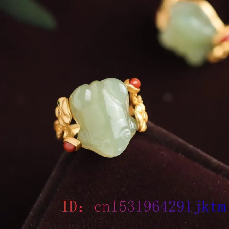 Anelli di rana di giada verde  - Women Accessories Trending recensione e prezzo