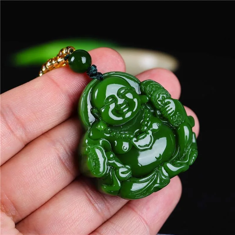 Cinese Verde Giada Buddha Mait - Women Accessories Trending recensione e prezzo