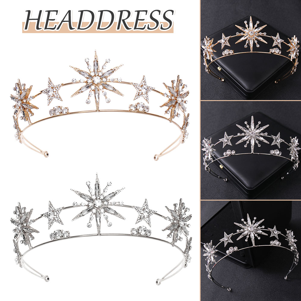 Corona a Forma di Stella con S - Women Accessories For Wedding recensione e prezzo