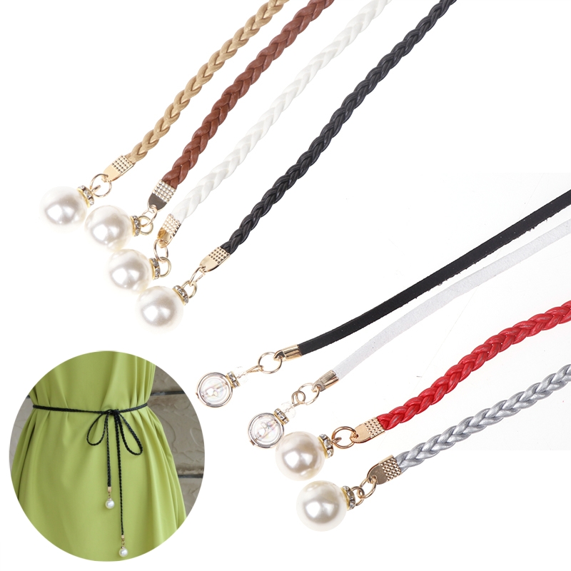Retro PU intrecciato cintura d - Women'S Jeans Accessories Chain recensione e prezzo