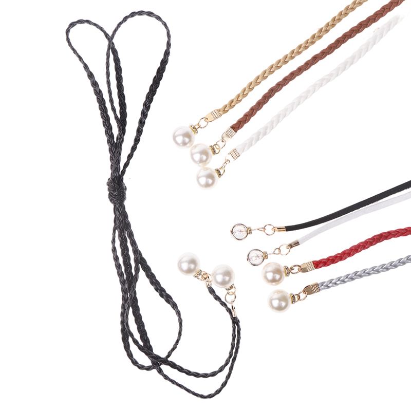 Retro PU intrecciato cintura d - Women'S Jeans Accessories Chain recensione e prezzo