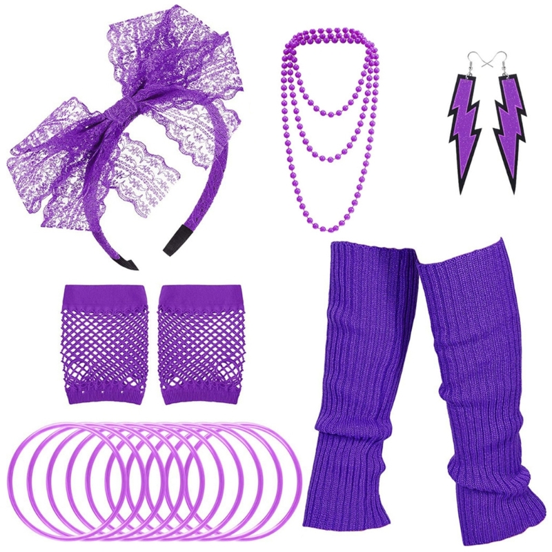 Accessori per costumi anni '80 - Women'S Accessories In The 80S recensione e prezzo