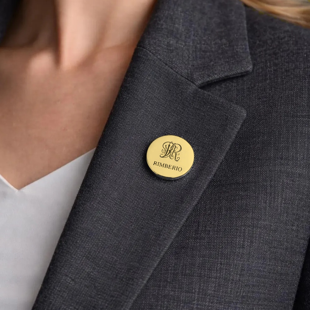 Spilla Rotonda Personalizzata  - Women Accessories Images recensione e prezzo