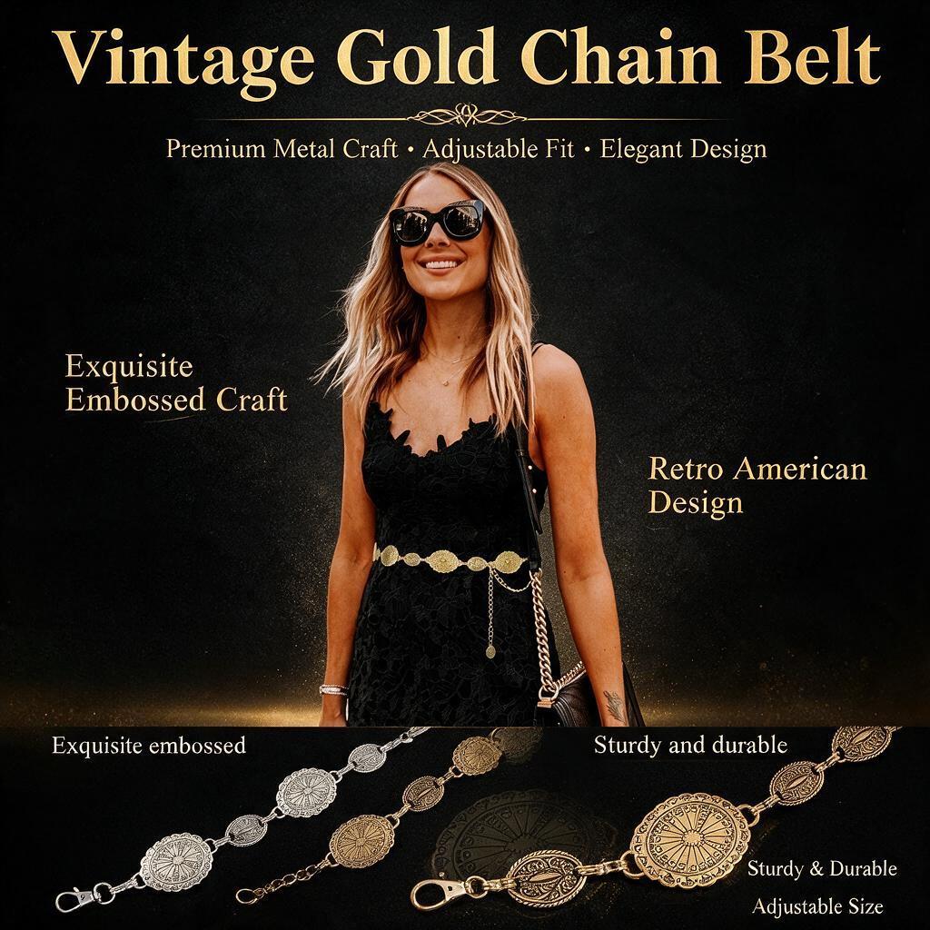 Cintura da donna in metallo co - Women'S Jeans Accessories Chain recensione e prezzo