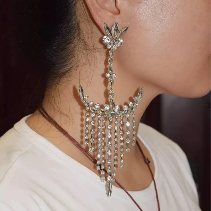 Orecchini esagerati con strass - Women'S Accessories Amazon recensione e prezzo